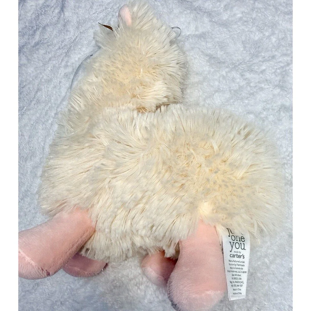 Carter's Just One You Washable Plush Llama Stuffed Animal White/Pink